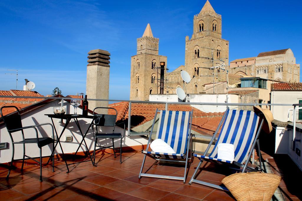 Ferienwohnung Penthouse Duomo Cefalù Exterior foto