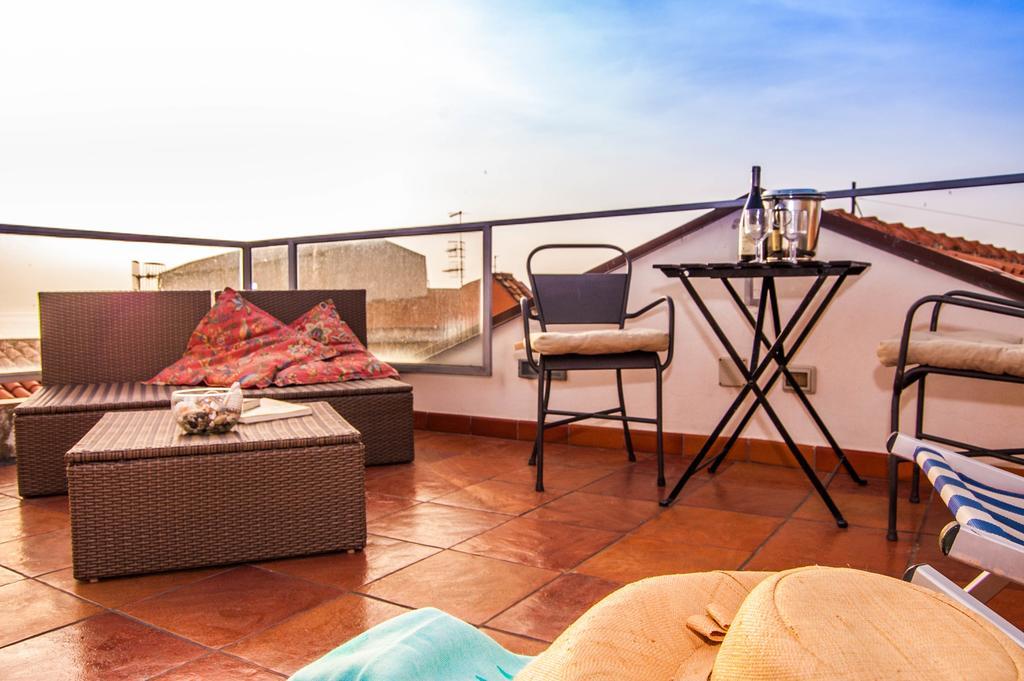 Ferienwohnung Penthouse Duomo Cefalù Exterior foto